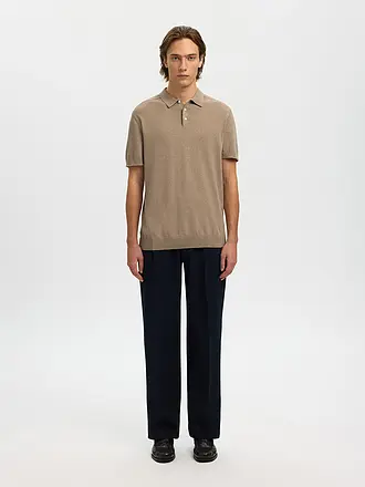 SELECTED | Poloshirt SLHBERG | beige
